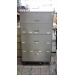 5 Drawer Lateral File Cabinet Flip style Drawers Grey, Locking